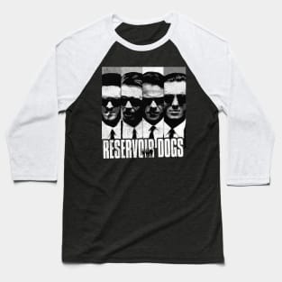 reservoir dogs black and white club Baseball T-Shirt